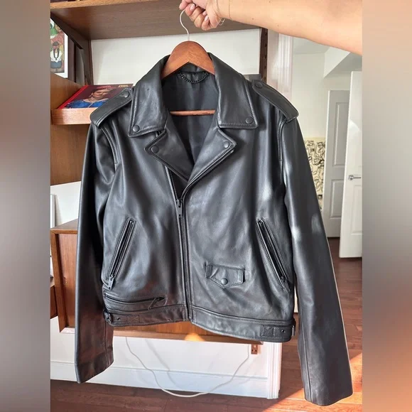 The KOOPLES biker leather jacket